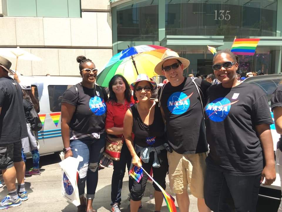 2018 San Francisco Gay Pride Parade with NASA Center Management